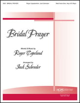 Bridal Prayer Vocal Solo & Collections sheet music cover